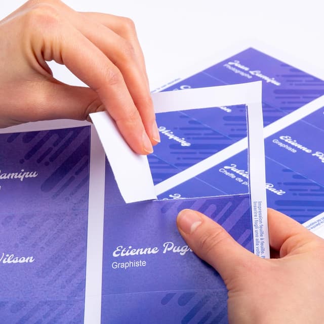 Thumbnail 2 de AVERY Pochette 200 inserts badges 90x54