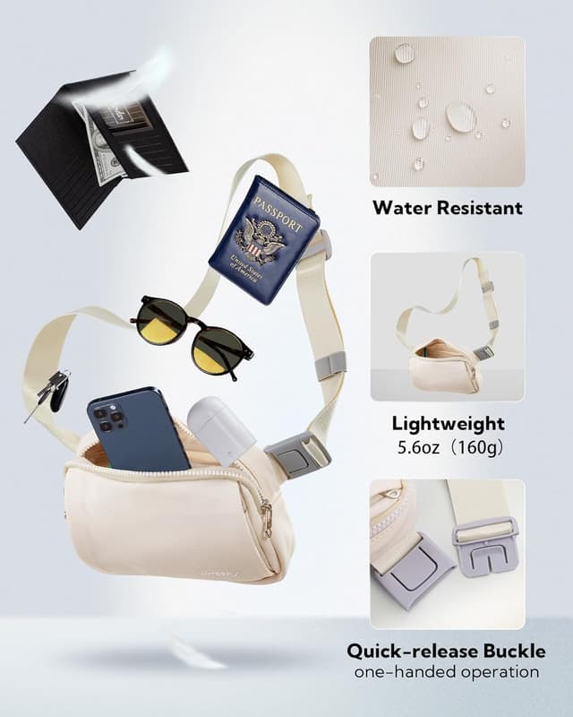 Detalle 2 de Waterfly Bum Bag waist pack, 160 g