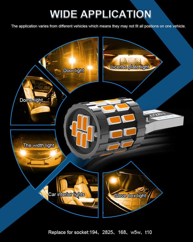 Detalle de KATUR T10 194 W5W 3W LED bulb