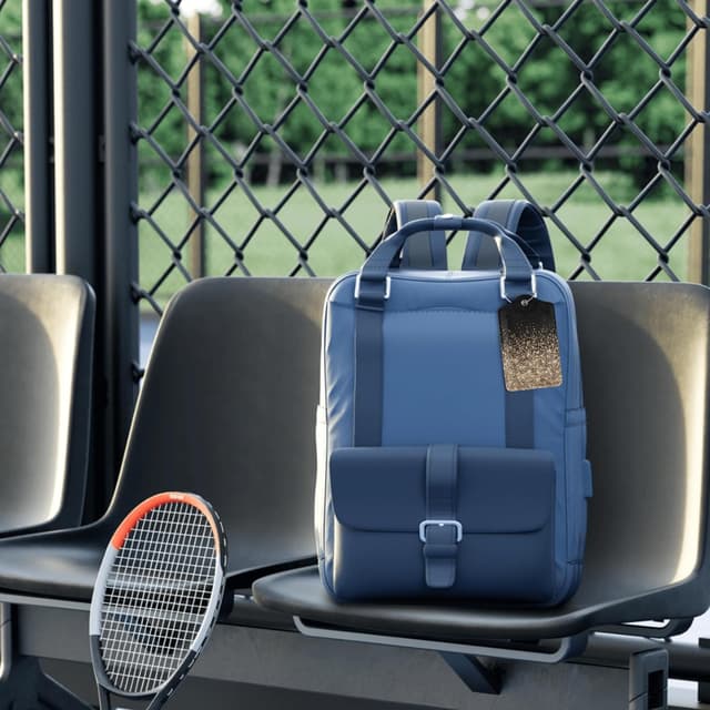 Thumbnail 4 de 2 Pack Luggage Tags for Suitcase Glitter