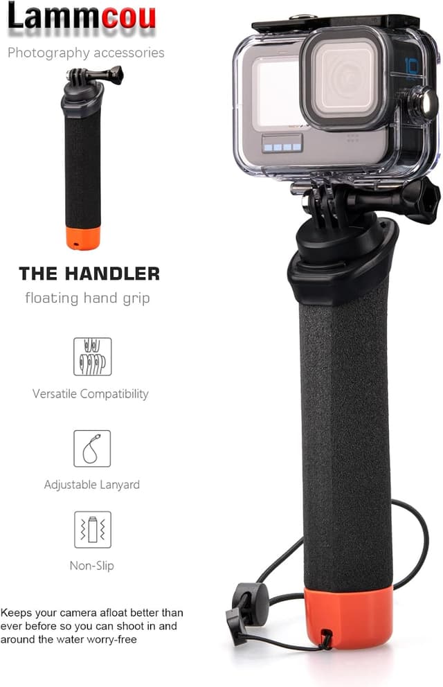 Detalle 2 de Lammcou Schwimmender Griff für GoPro