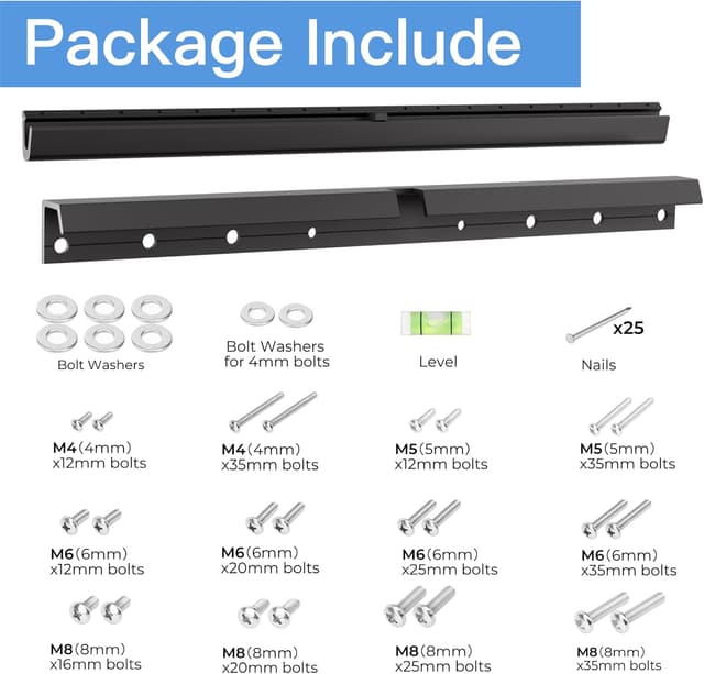 Thumbnail 6 de KAMIWI No Stud TV Wall Mount, VESA 400x400