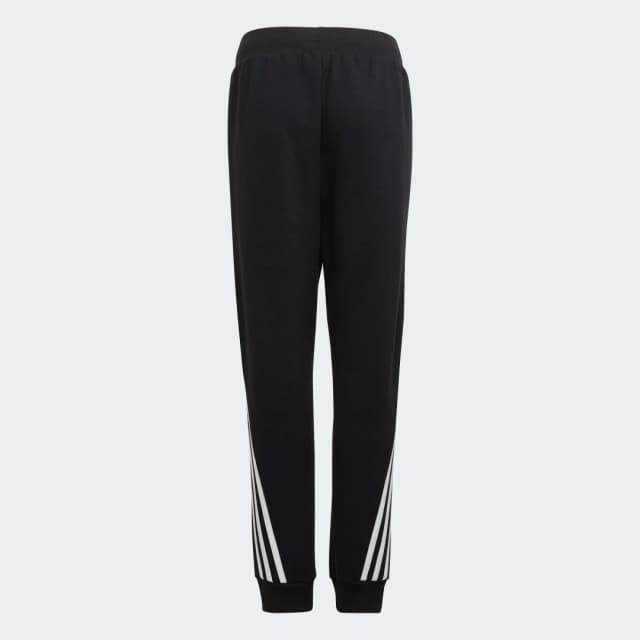 Detalle 2 de adidas Future Icons 3-Stripes Tapered-Leg: pantalón negro con caída tapered