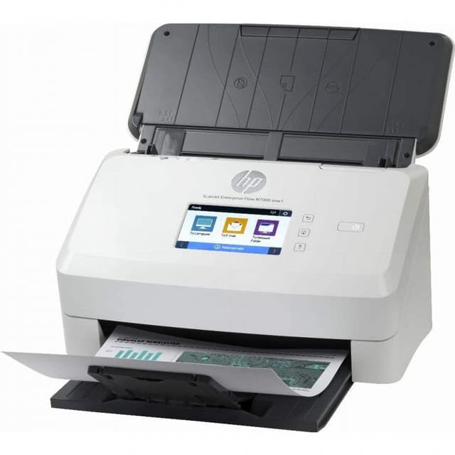 Detalle 2 de HP ScanJet Enterprise Flow N7000 snw1: escáner de documentos para gran volumen