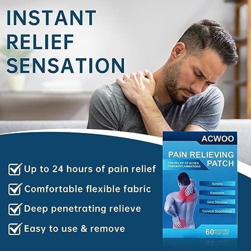 Thumbnail 1 de ACWOO Parche alivio dolor 60 unidades 🩹