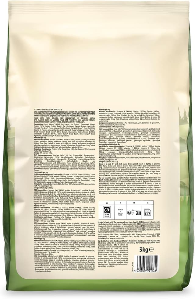 Thumbnail 1 de by Amazon Grainfree 3 kg crocchette salmone