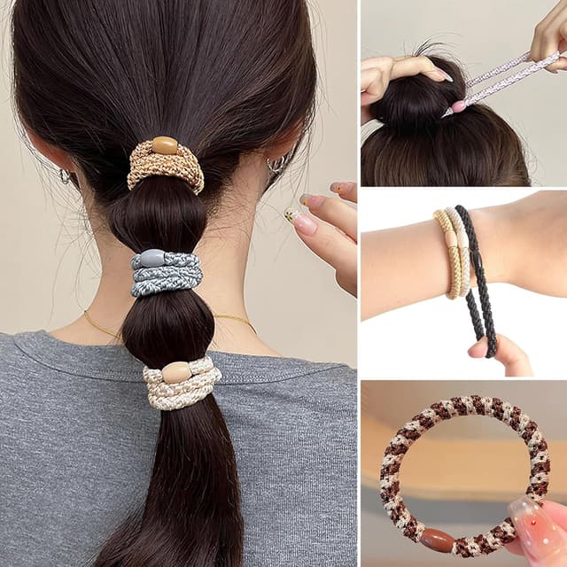 Thumbnail 5 de Kisvic Haargummi 12 Stück Mehrfarbig