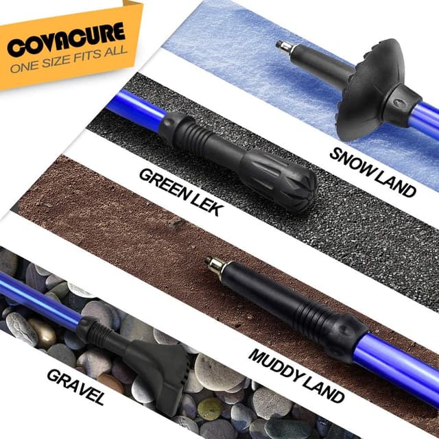 Thumbnail 6 de COVACURE Walking Poles 2-pack lightweight hiking poles