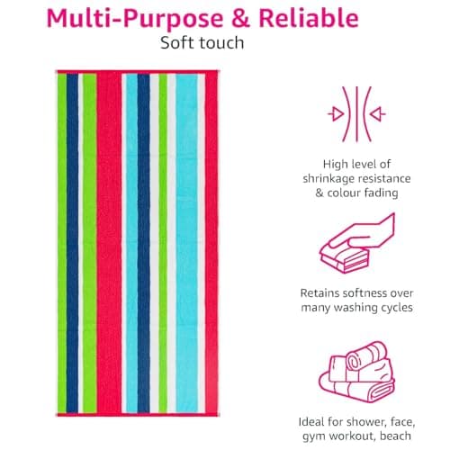 Detalle de Casa Copenhagen Monaco Toallas Playa 76x152