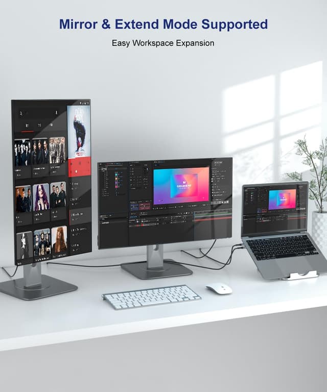 Detalle 2 de USB-C to HDMI 4K cable 3m by ALLEASA