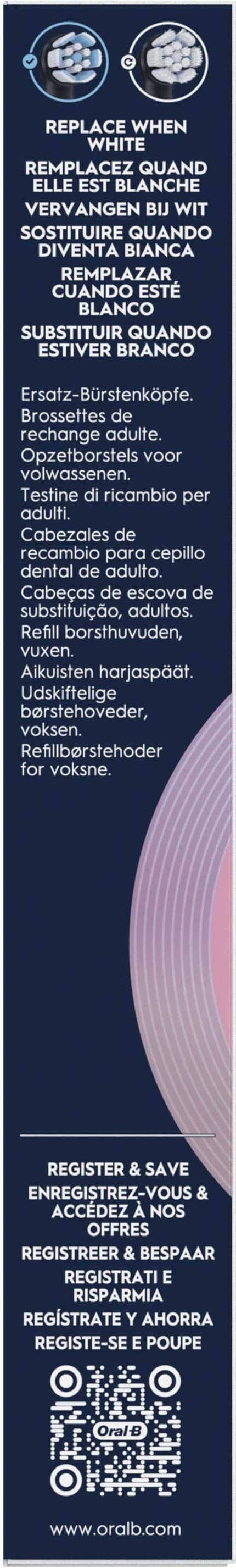 Detalle 2 de Oral-B iO Gentle Care Schwarz (6 Stück)