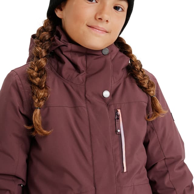 Detalle 2 de Roxy Dawnrae Parka para niños (8-16): chaqueta de nieve técnica impermeable y cálida