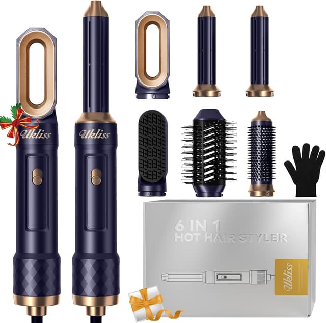 Detalle de UKLISS Airstyler 6 in 1 Blau
