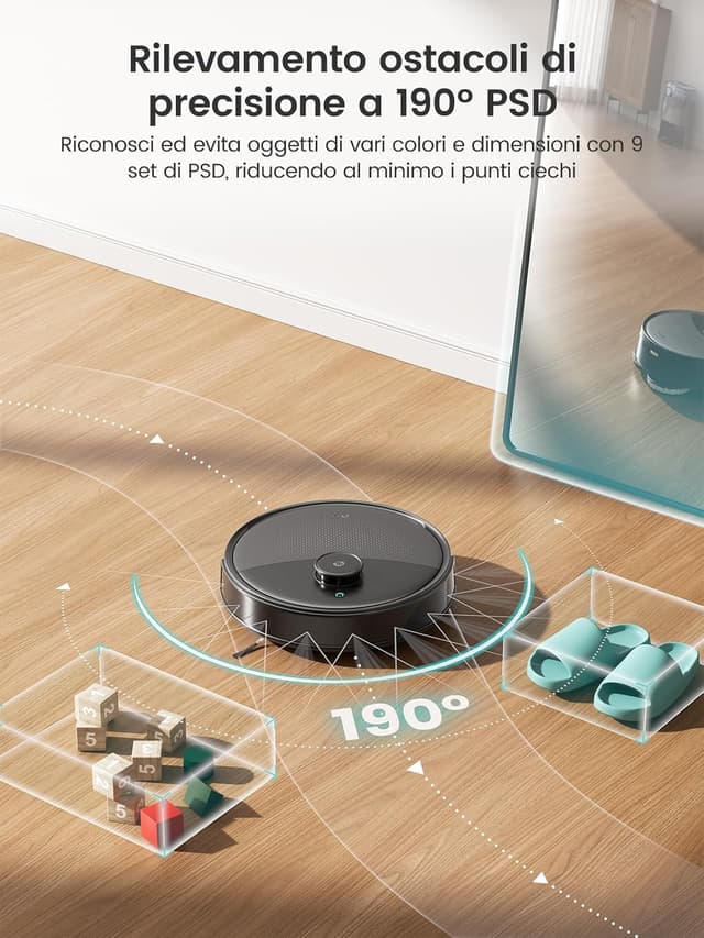 Thumbnail 6 de LEFANT M3 Robot Aspirapolvere 12000Pa