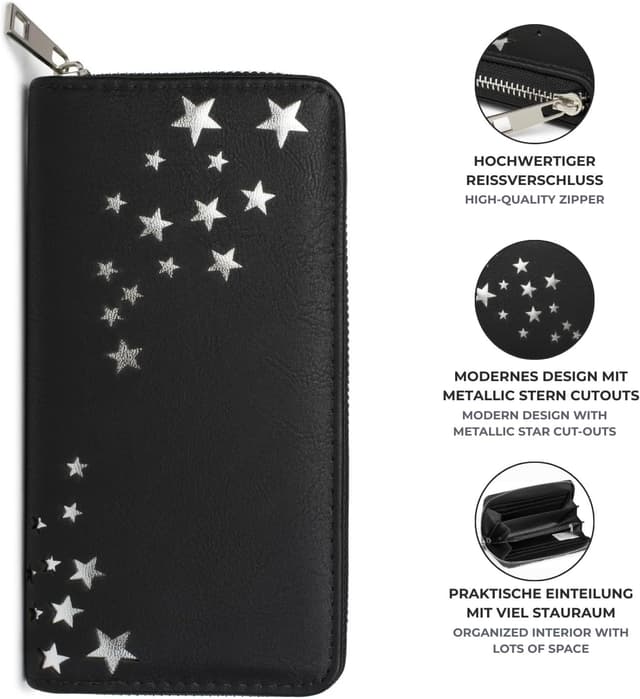 Thumbnail 4 de styleBREAKER 02040115 Portefeuille pour Femme