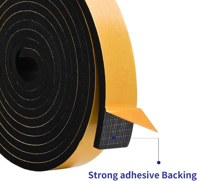 Detalle de 25mm EVA foam self-adhesive tape strip