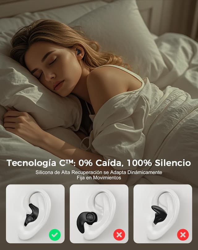 Thumbnail 3 de Tapones Oídos NoiseBlocker para Dormir, Natación y Deporte 🦻