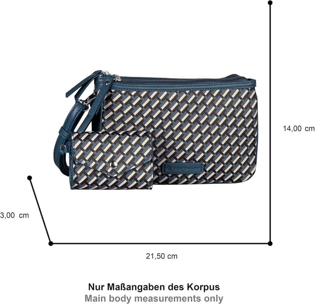 Detalle 2 de TOM TAILOR Xenia Umhängetasche 21,5×3×14 cm