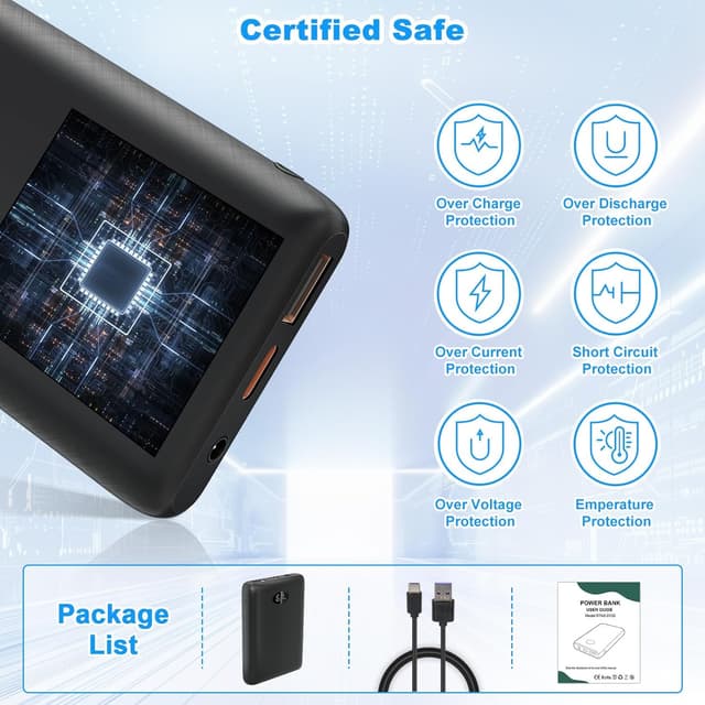 Thumbnail 6 de Rtdep Batterie gilet chauffant 10000mAh