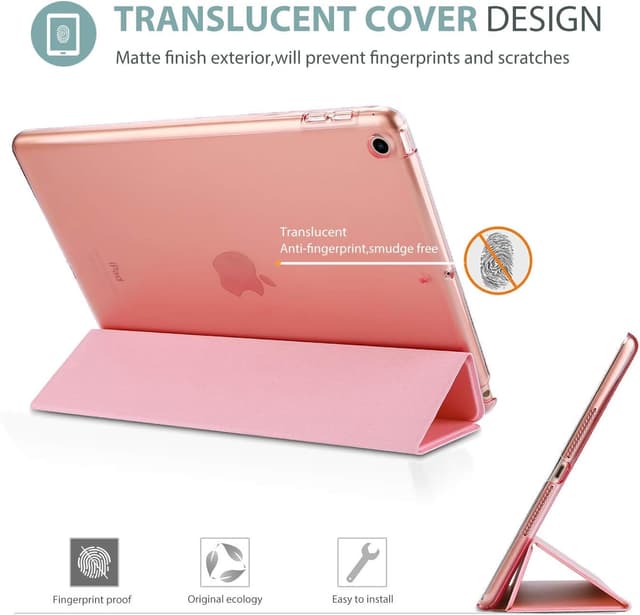 Detalle de ProCase smart case for iPad 9.7 inch pink