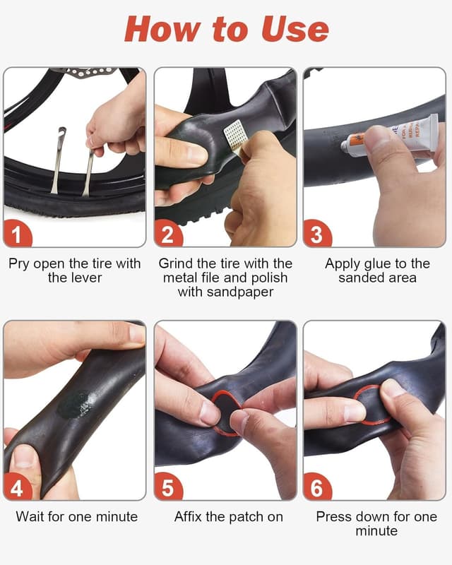 Detalle 2 de Zacro puncture repair kit 34 piece set