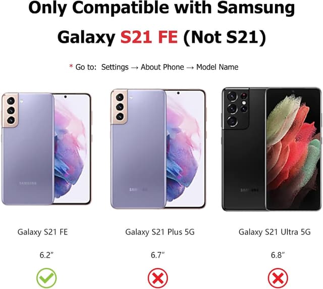 Detalle 2 de S21 FE 5G Handyhülle mit Silikon