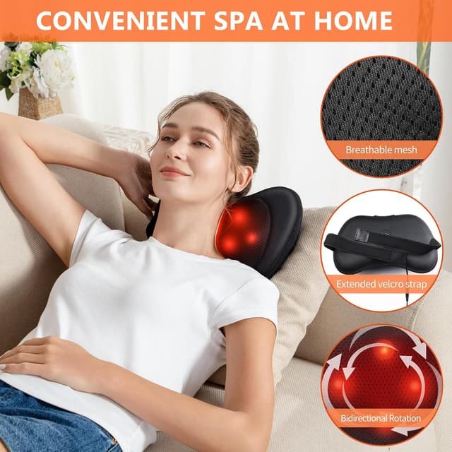 Thumbnail 4 de Shiatsu Massagegerät Nacken Schulter Rücken