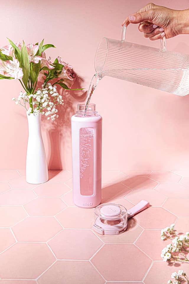 Detalle 2 de Ello Syndicate 20oz Glass Water Bottle