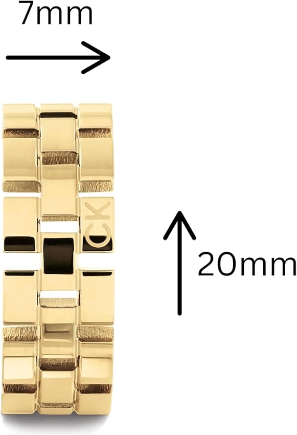 Thumbnail 5 de Calvin Klein Aros Geometric para Mujer en Acero Inoxidable