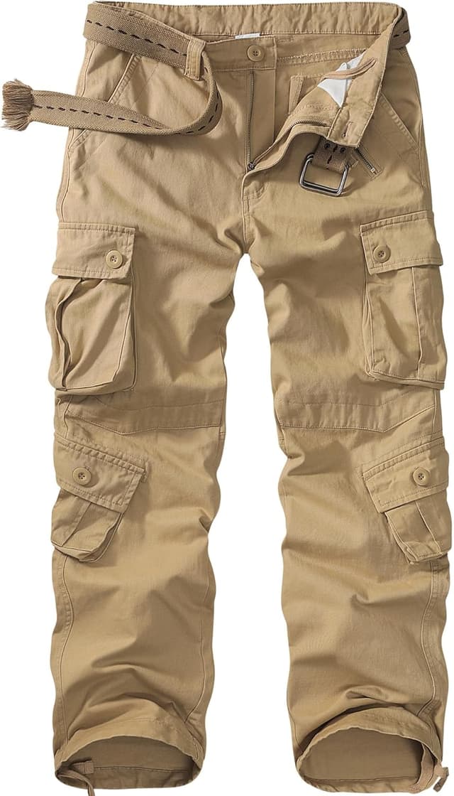 Thumbnail 6 de Jessie Kidden Men’s Combat Camo Cargo Trousers (#7533) – Ripstop tactical work pants