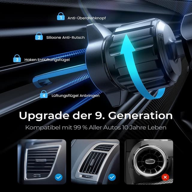 Thumbnail 5 de LISEN Support Voiture MagSafe 15W