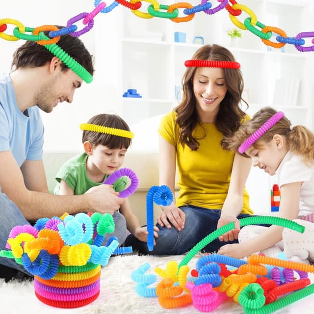 Thumbnail 5 de XIMISHOP 24 Pack bendable sensory tubes