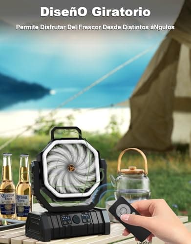 Thumbnail 6 de Richday Ventilador Camping 20000mAh 💨