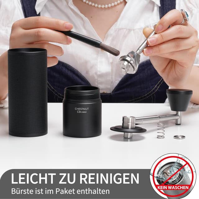 Detalle 1 de TIMEMORE Chestnut C3S Max 25 g Handmühle