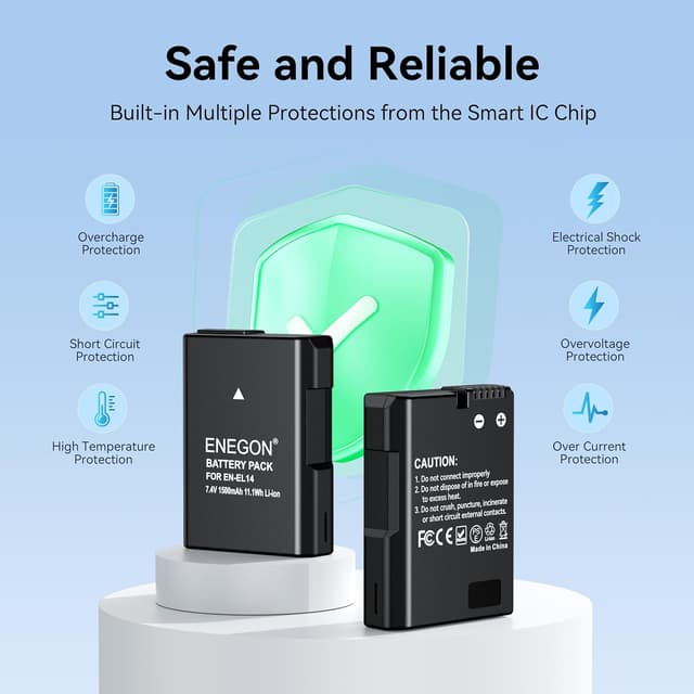 Thumbnail 5 de ENEGON EN-EL14 batería 1500 mAh