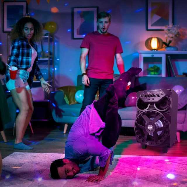 Thumbnail 6 de Pyle Cassa Bluetooth 580W potente per feste