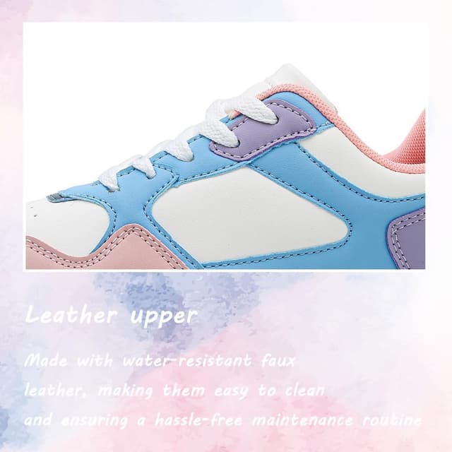Detalle 2 de VLOOKST Women Retro Gum Sole Trainers