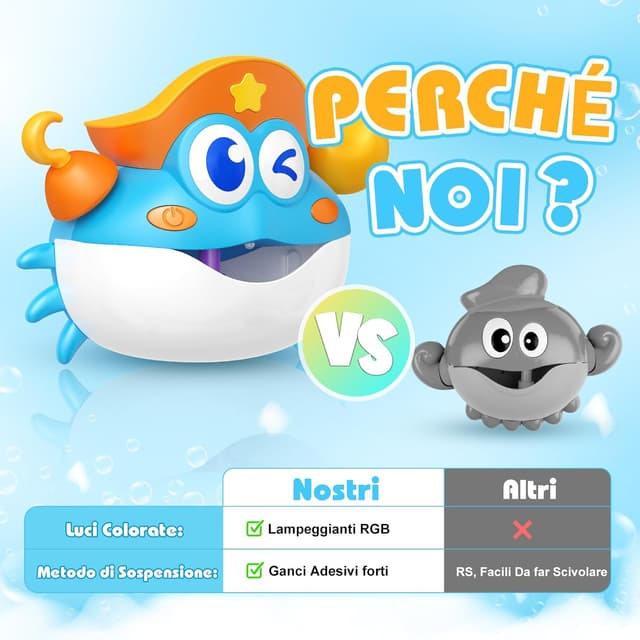 Detalle 2 de iKidiki Giochi Bambini Granchio Bolle 230 ml