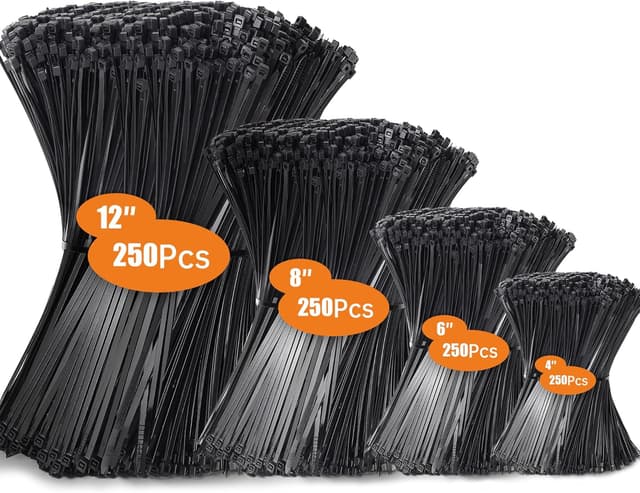 Imagen de Hosuni 1000 pezzi fascette 100/150/200/300mm en OfertitasTOP