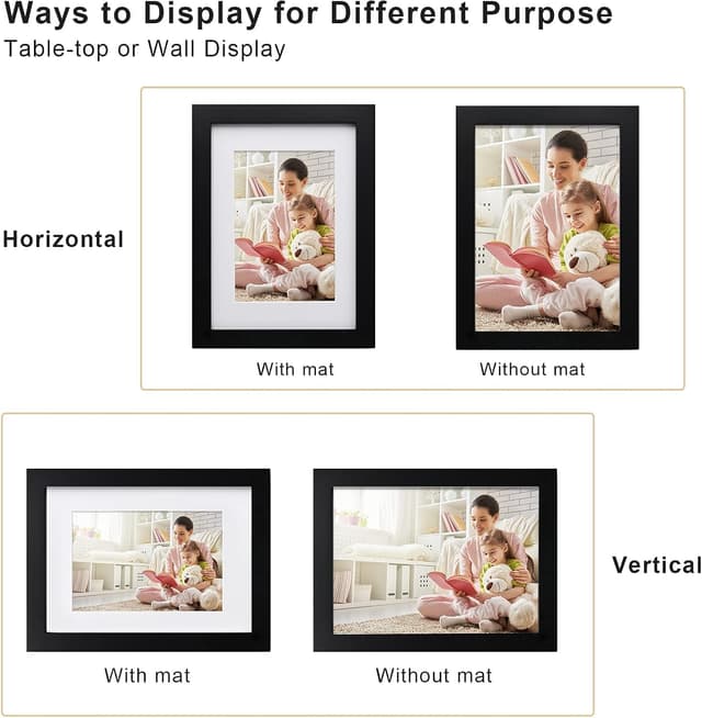 Detalle de A5 Picture Frame 14.8x21cm Solid Wood