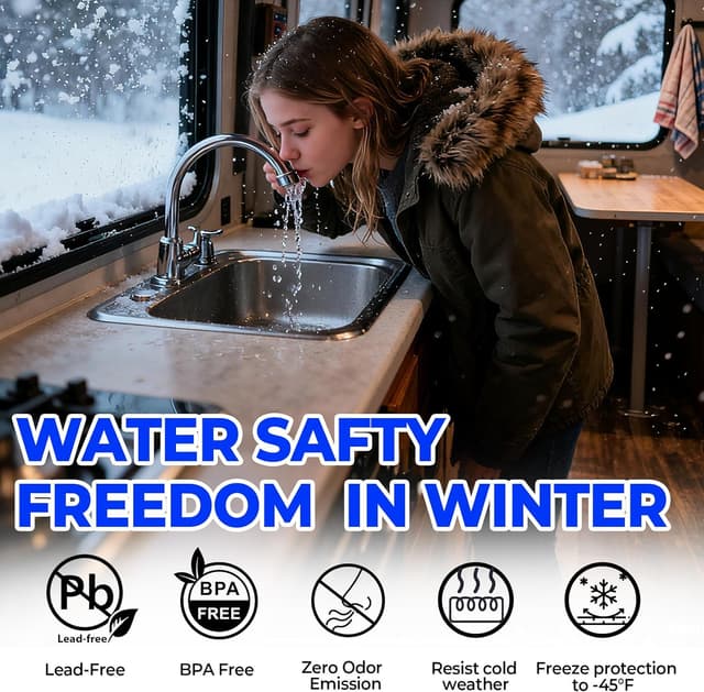 Thumbnail 1 de REHOSEUP 50ft Heated Water Hose