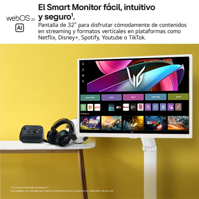 Thumbnail 4 de LG Smart Monitor Swing 32'