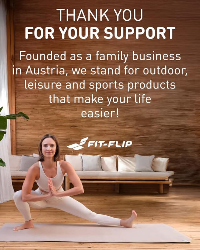 Thumbnail 6 de Fit-Flip Yoga towel non slip (185 x 63cm, Jade) – lightweight quick-dry mat cover for hot yoga & Pilates