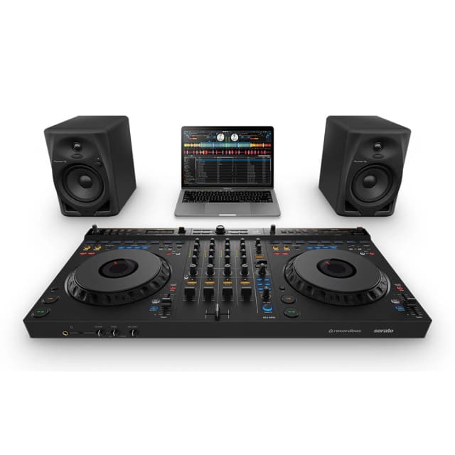 Detalle 2 de AlphaTheta DDJ-GRV6 DJ con 4 canales
