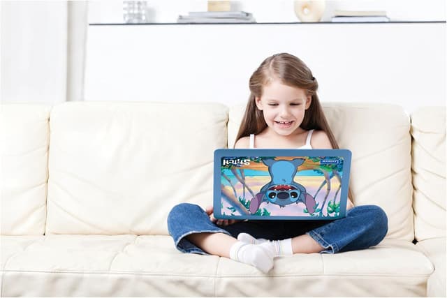 Detalle de LEXIBOOK Stitch JC598Di2 ordenador educativo bilingüe