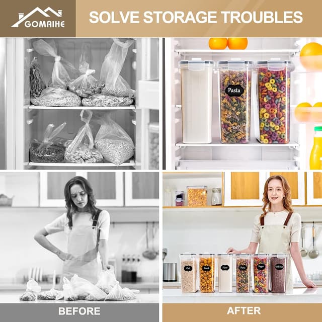 Thumbnail 1 de GoMaihe 4L Vorratsdosen 6er Set