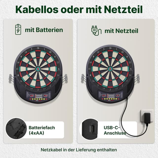 Thumbnail 6 de Elektrische Dartscheibe von Ultrasport 33 Spiele