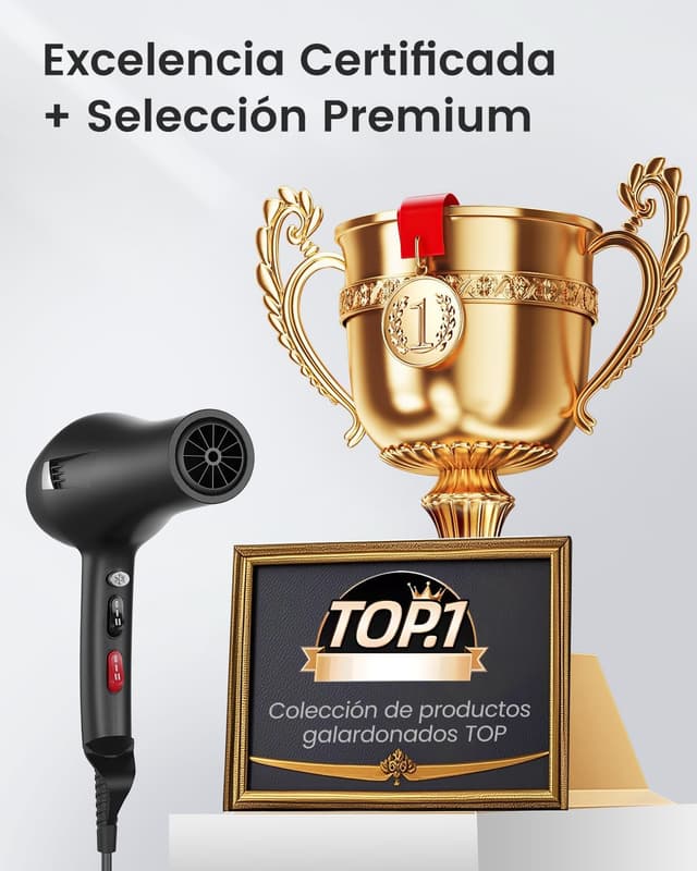 Thumbnail 8 de Dekuri Secador Pelo Profesional Iónico 🌟 Secado Rápido y Sin Encrespamiento