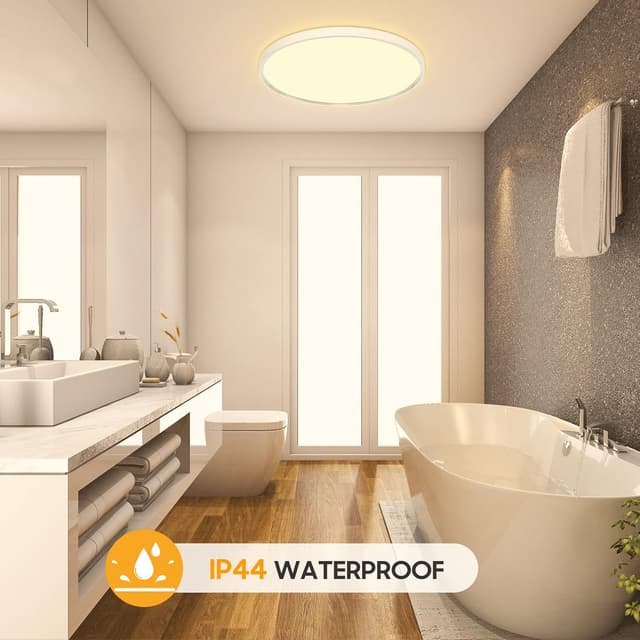 Detalle de OUILA Plafoniera LED da soffitto 24W rotonda Ø30 cm 3000K, IP44