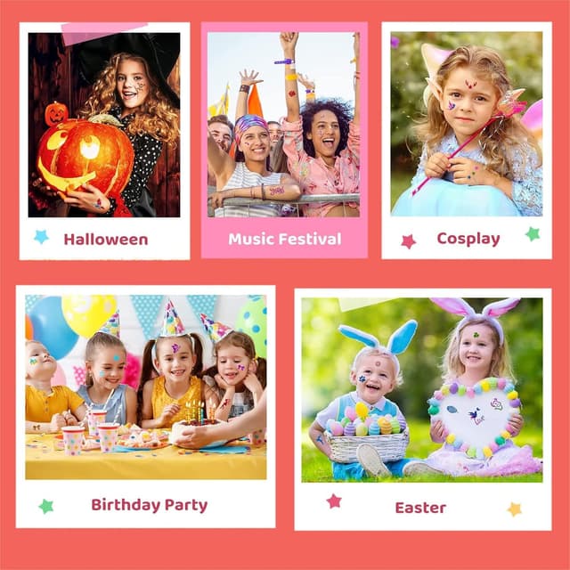 Thumbnail 5 de Bledras Glitzer Tattoo Kleber 2 Pcs 16 ml